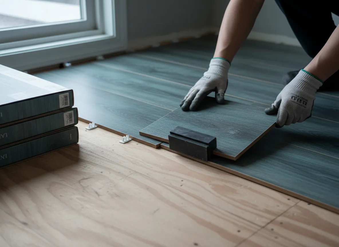 Luxury Vinyl Plank Installation company in Laura, IL